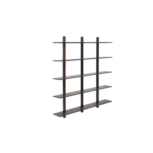 MUUBS Regal Noir Natural XL 140x140cm - Dunkel gebeizte Eiche