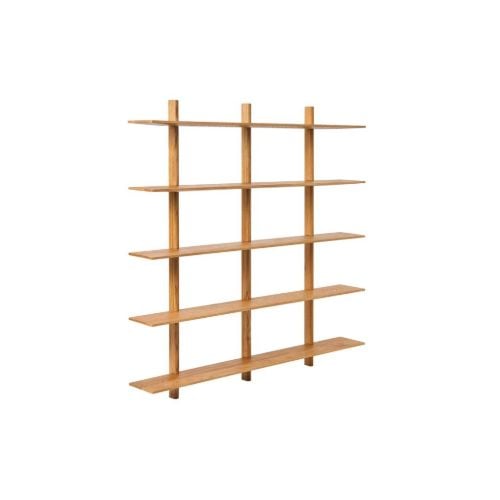 MUUBS Regal Noir Natural XL 140x140cm - Natürlich geölte Eiche