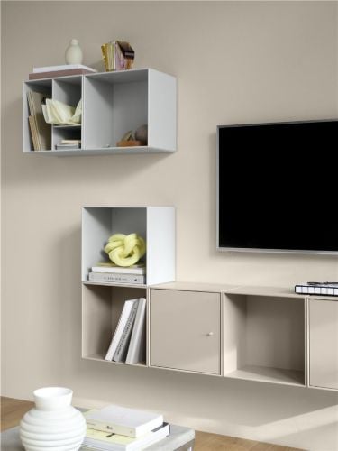 Montana Mini 1002 Modul mit Regalböden 35x35 cm - 168 Ton