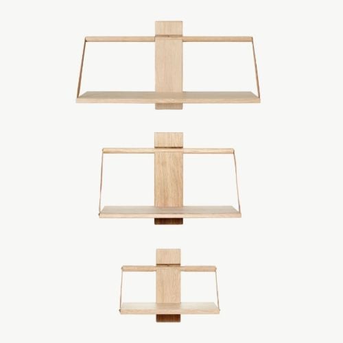 Andersen Möbelregal Holzwand Klein 30x18x24 cm - Eg