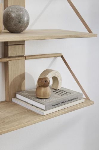 Andersen Furniture Regal Holzwand Mittel 45x20x32 cm - Eg