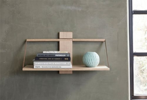 Andersen Möbelregal Holzwand groß 60x25x32 cm - Eg