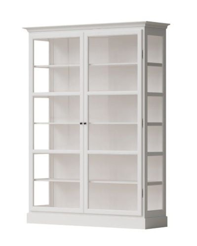 Lindebjerg Design Classic V2 Vitrine 150x210 cm - Weiß