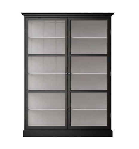 Lindebjerg Design Classic V2 Vitrineskab 150x210 cm - Black