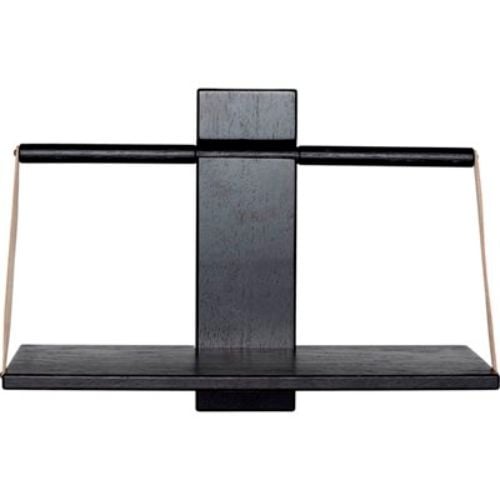 Andersen Furniture Shelf Wood Wall Medium 45x20x32 cm - Sort