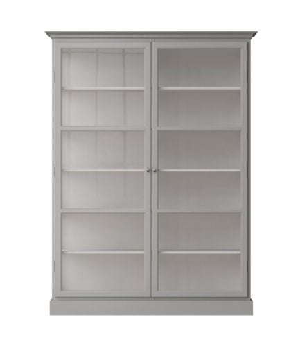 Lindebjerg Design Classic V2 Vitrineskab 150x210 cm - Grey