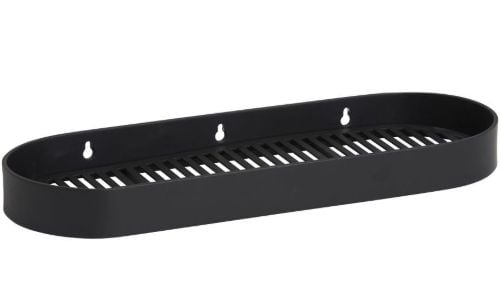 Nordal Sotra Shelf L:33,5 cm - Black Metal