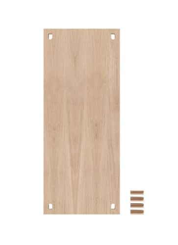Moebe Shelving System Shelf 85x35 cm - Oak