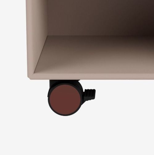 Montana SRCO Hjul til reolmodul 4 stk. H: 7,8 cm - 155 Masala