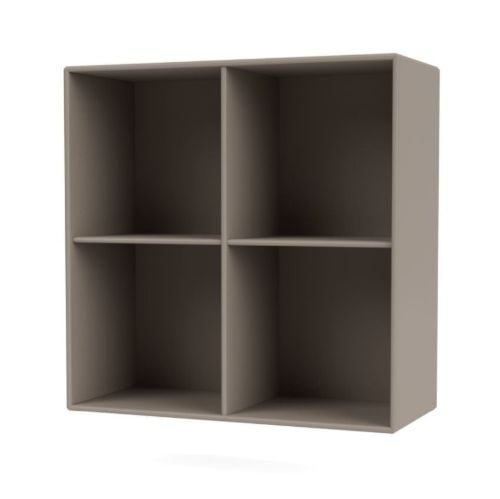Montana QS Selection 1112 Show Bogreol med ophængsbeslag 69,6x69,6 cm - 141 Truffle