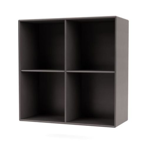 Montana Selection 1112 Show Bogreol med ophængsbeslag 69,6x69,6 cm - 35 Coffee