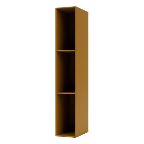 Montana Sidehængt Reol m. 3 Hylder Højre H: 138 cm - 142 Amber