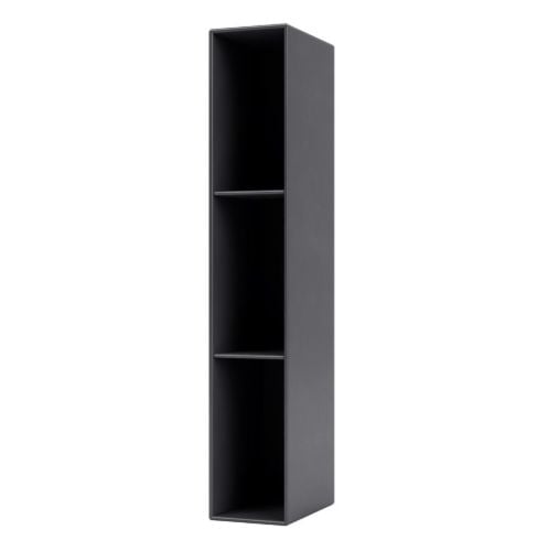 Montana Sidehængt Reol m. 3 Hylder Højre H: 138 cm - 36 Coal