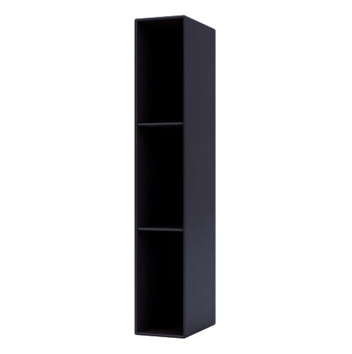 Montana Sidehængt Reol m. 3 Hylder Højre H: 138 cm - 147 Shadow