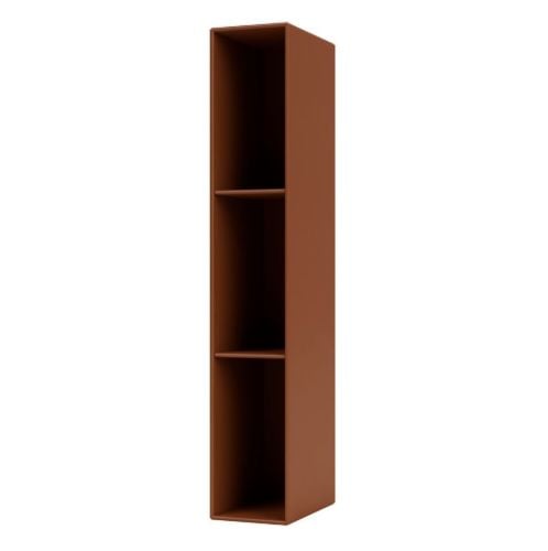 Montana Sidehængt Reol m. 3 Hylder Højre H: 138 cm - 146 Hazelnut