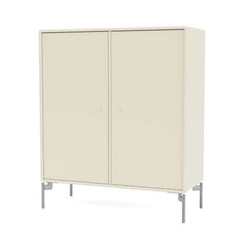Montana Selection 1118 Cover Skab med ben 69,6x69,6 cm - 150 Vanilla / Chrome