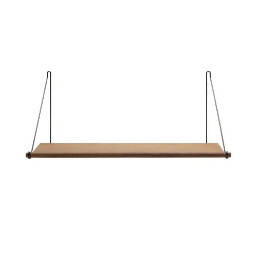 We Do Wood Loop Regal L: 72 cm – Räuchereiche/Schwarz