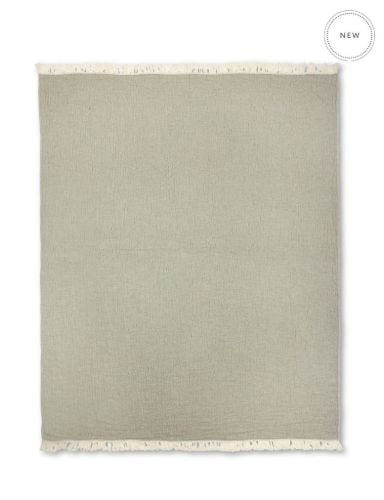 Elvang Lavendel-Plaid 130 x 180 cm – Flaschengrün