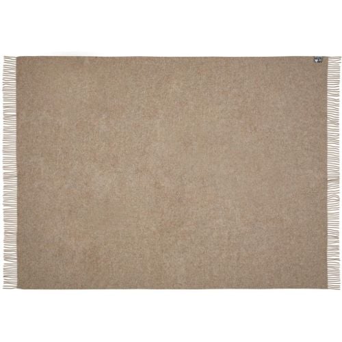 Silkeborg Wolldecke Spinning Season 130x200 cm - Latte Beige
