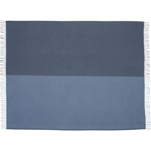 Silkeborg Uldspinderi Secret Plaid 130x190 cm - Ozean/Tinte
