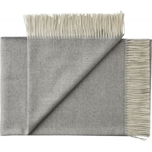Silkeborg Uldspinderi La Paz Plaid 130x200 cm - Light Grey