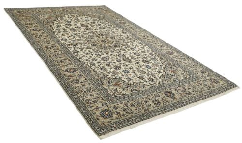 Rezas Keshan Feiner Teppich 194 x 308 cm – Baumwolle/Multi