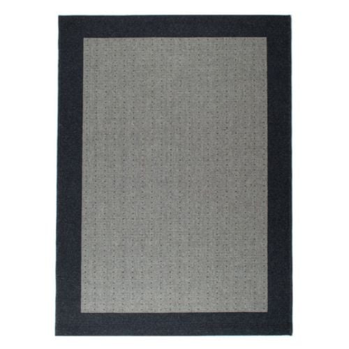 HC Tæpper Casablanca Fladvævet Tæppe 133x195 cm - Mørkgrå