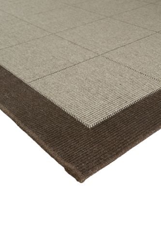 HC Carpets Casablanca Flachgewebter Teppich 200x290 cm - Braun