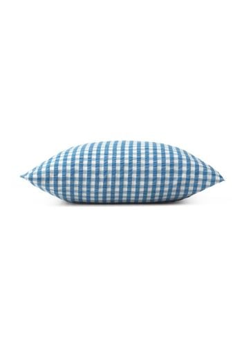Juna Bæk&Bølge Kissenbezug 70x50 cm - Blau/Birke OUTLET