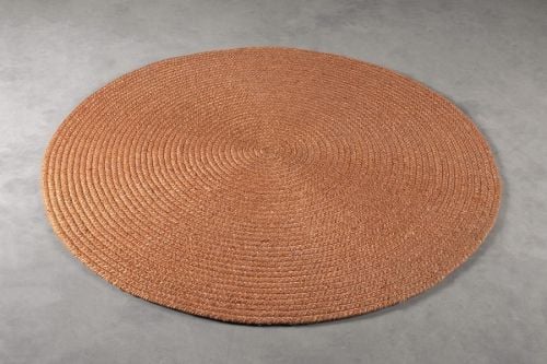 HC Carpets Stavanger Handgefertigter Teppich Ø: 240 cm – Rost