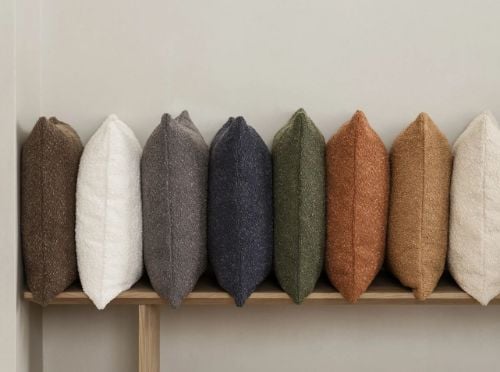 Blomus Boucle Kissenbezug 50x50 cm - Moonbeam