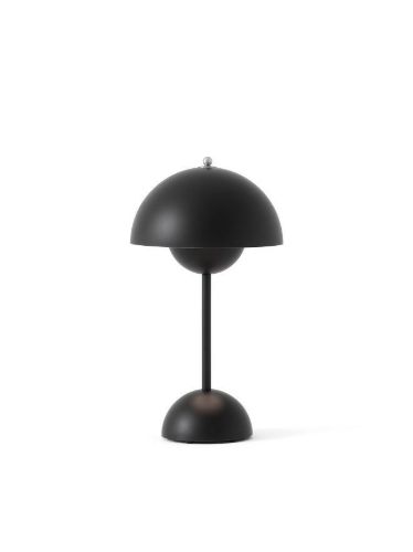 &Tradition Flowerpot VP9 Bordlampe H: 29,5 cm - Matt Black 