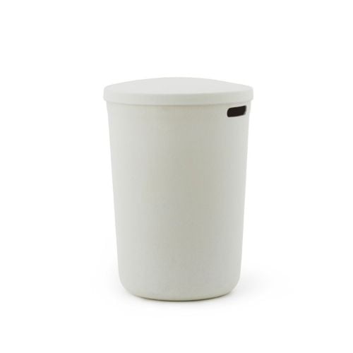 Normann Copenhagen Hide Laundry Basket - Cream