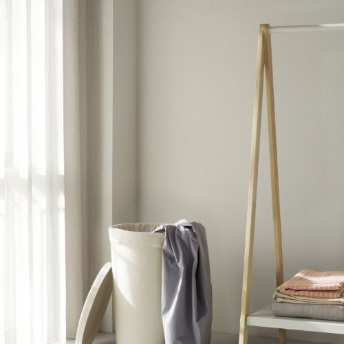 Normann Copenhagen Hide Wäschekorb - Creme
