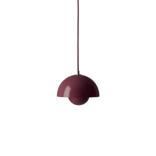 &Tradition Flowerpot VP1 Pendel Ø: 23 cm - Dark Plum