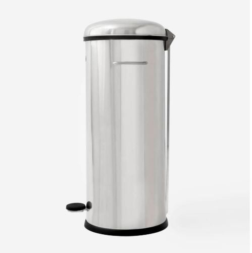 Vipp 17 Treteimer H: 72 cm 30 L – Edelstahl