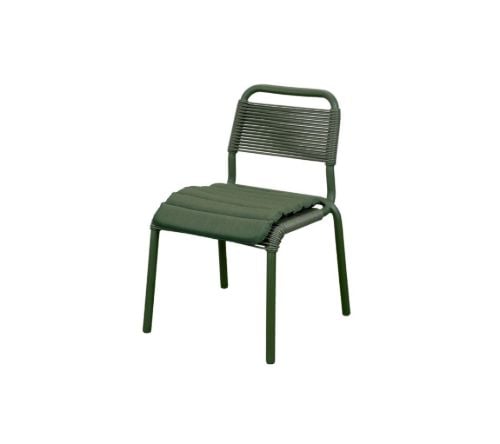 Cane-line Outdoor Sitzkissen für Al Dente Stuhl - Textil/Dunkelgrün