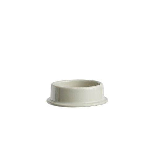 HAY Column Candleholder Small Ø: 10 cm - Light Grey OUTLET