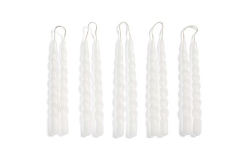 HAY Mini Swirl Candle - White OUTLET