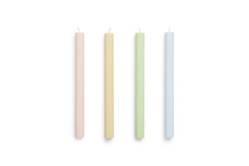 HAY Hexagon Candle Ø: 2,2 cm 4 stk - Pastel Set OUTLET