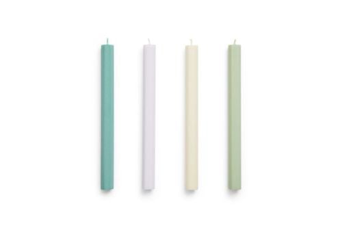 HAY Hexagon Candle Ø: 2,2 cm 4 stk - Fresh Set OUTLET