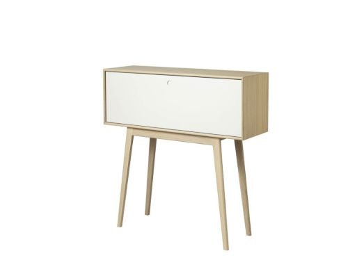 FDB Möbelsekretär Foersom & Hiort-Lorenzen A84 Butler 108x105 cm - Eiche/Weiß OUTLET