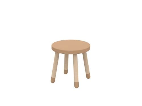 Flexa Dots Stool Ø: 30x30 cm - Latte OUTLET