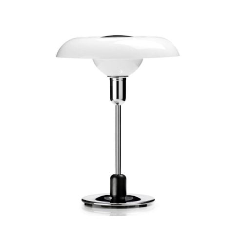 Piet Hein RA 400 Bordlampe H: 53cm - Opal/Krom OUTLET