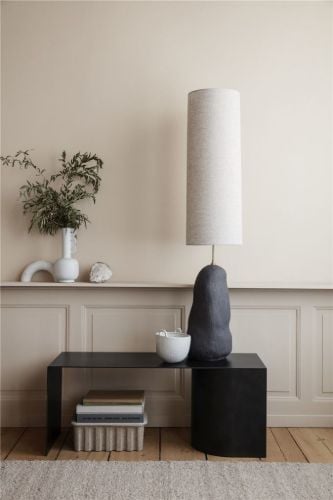 Ferm Living Eclipse Lampenschirm lang H: 80 cm – Natur