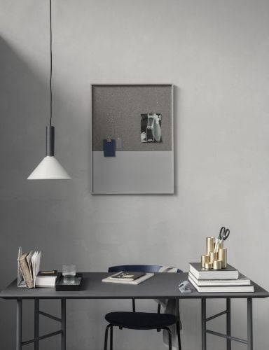 Ferm Living Cone Shade Ø: 25 cm - Hellgrau OUTLET