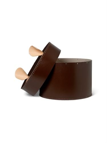 Ferm Living Bear Storage Box Ø: 40 cm - Brown OUTLET