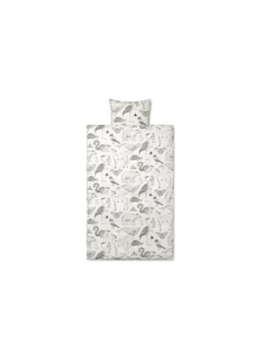 Ferm Living Katie Scott Bedding 70x100 cm Baby - Off-White OUTLET