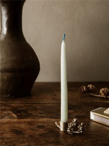 Ferm Living Tauchkerzen-Set, 8 Stück, H: 15 cm – Salbei OUTLET