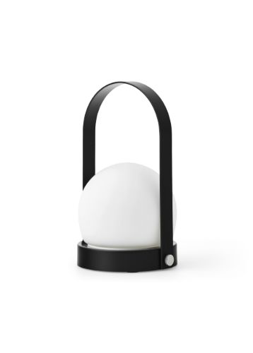 Audo Copenhagen Carrie LED-Lampe tragbar Ø: 13,5 cm – Schwarz OUTLET